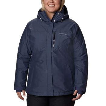 Dámské Bundy Columbia Alpine Action Omni-Heat Plus Size Tmavě Blankyt PSHIYG801